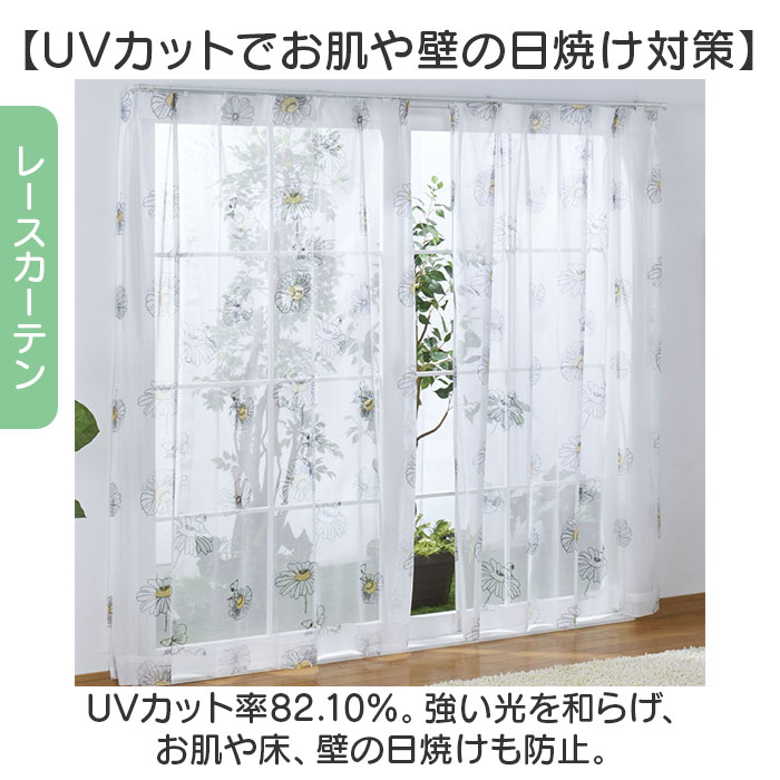 カーテン 4枚セット キャラクター 通販 レース セット 遮光 4枚組 柄
