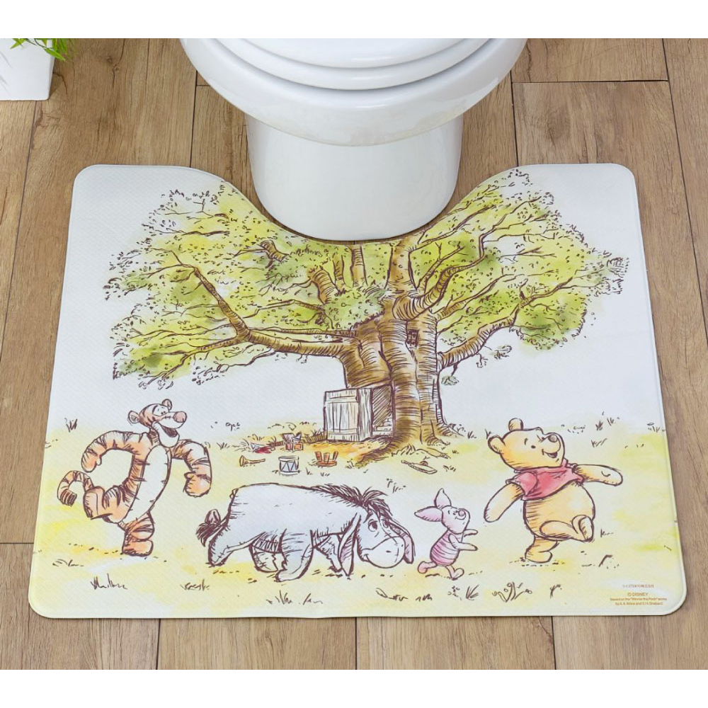 トイレマット 通販トイレマット 拭ける キャラクター おしゃれ かわいい 撥水 はっ水 やわらかい PVC 素材 滑り止め すべりにくい クッション性 約 トイレマット | ブランド登録なし | 01