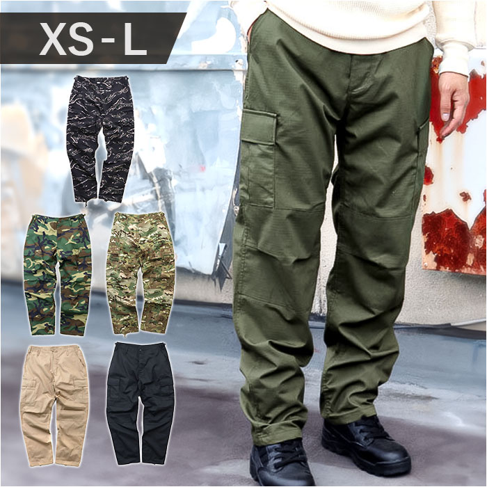 カーゴパンツ メンズ 通販 ミリタリーパンツ YMCLKYオリジナル BDUパンツ リップストップ メンズパンツ パンツ ズボン 長ズボン 軍パン カーゴパンツ | 