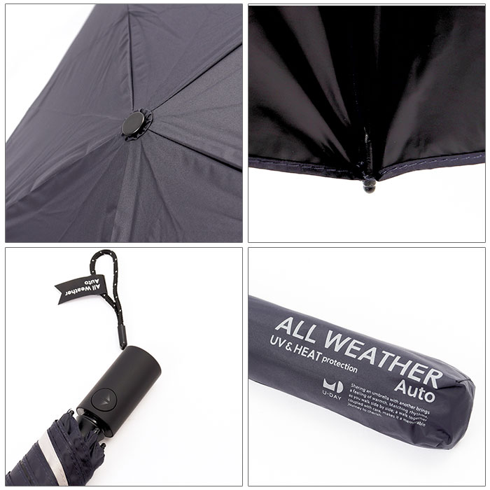 U-DAY ユーディ 折りたたみ傘 晴雨兼用 ミニ 55cm 傘 通販 晴雨兼用傘 自動開閉傘 折り畳み傘 雨傘 日傘 折り畳み 折りたたみ ワンプッシュ 自動開閉 | U-DAY | 11