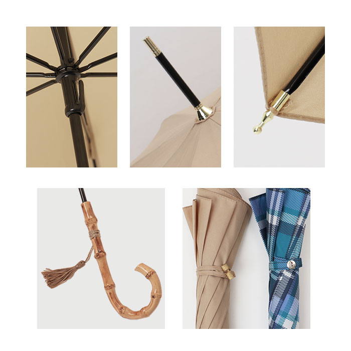 ビコーズ 通販ビコーズ 傘 because 雨傘 長傘 晴雨兼用 UVカット 日傘 58cm 58センチ 手開き バンブーハンドル かさ カサ おしゃれ 大人 かわいい  ビコーズ | because | 20