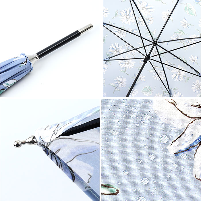 傘 because 傘 ビコーズ 通販 晴雨兼用傘 長傘 カサ かさ レディース 晴雨兼用 雨傘 撥水 雨具 UVカット おしゃれ かわいい オシャレ 可愛い シンプル お洒落 | because | 18