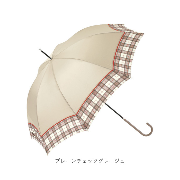 傘 because 傘 ビコーズ 通販 晴雨兼用傘 長傘 カサ かさ レディース 晴雨兼用 雨傘 撥水 雨具 UVカット おしゃれ かわいい オシャレ 可愛い シンプル お洒落 | because | 26