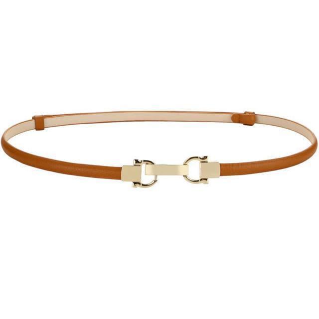 ベルト レディース 細 通販 細ベルト 革ベルト きれいめ 大人 可愛い かわいい シンプル ウエストマーク レザー 本革 ブラウン 黒 ブラック おしゃれ ベルト |  | 05