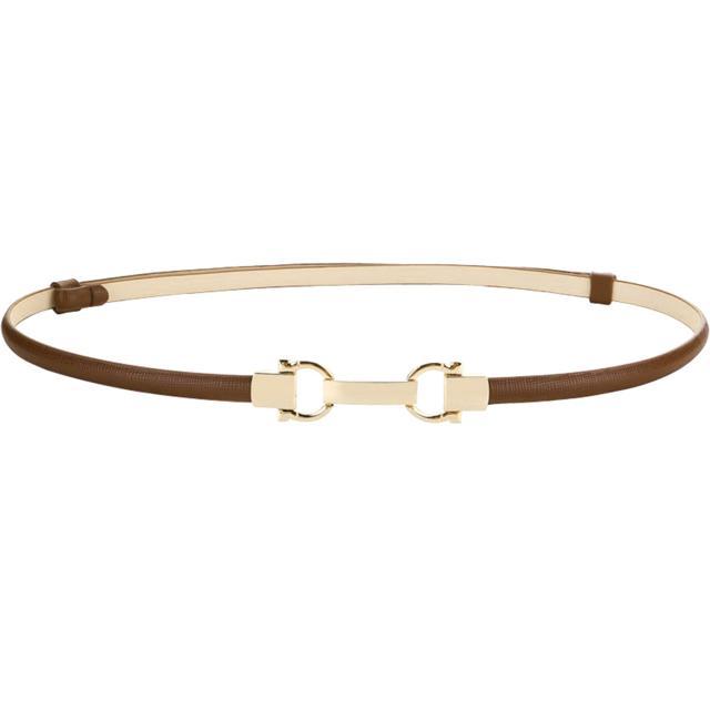 ベルト レディース 細 通販 細ベルト 革ベルト きれいめ 大人 可愛い かわいい シンプル ウエストマーク レザー 本革 ブラウン 黒 ブラック おしゃれ ベルト |  | 06