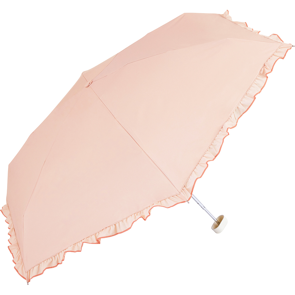 because ビコーズ 日傘 B-096561 通販 晴雨兼用傘 折りたたみ傘 折り畳み傘 遮熱 完全遮光 傘 かさ 雨傘 50cm 50センチ uvカット 大人 女子 | because | 02