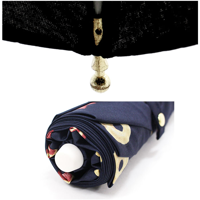 ニフティカラーズ 折りたたみ傘 1678 通販 nifty colors 傘 レディース 手開き 50cm 晴雨兼用 折り畳み傘 かさ カサ クッキーミニ 握りやすい ハンドル | nifty colors | 14