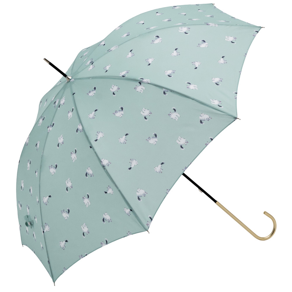 傘 レディース 長傘 通販 晴雨兼用 日傘 uvカット おしゃれ かわいい ブランド because ビコーズ 58cm 手開き 雨傘 雨晴兼用傘 かさ 婦人傘 アンブレラ 傘 | because | 01