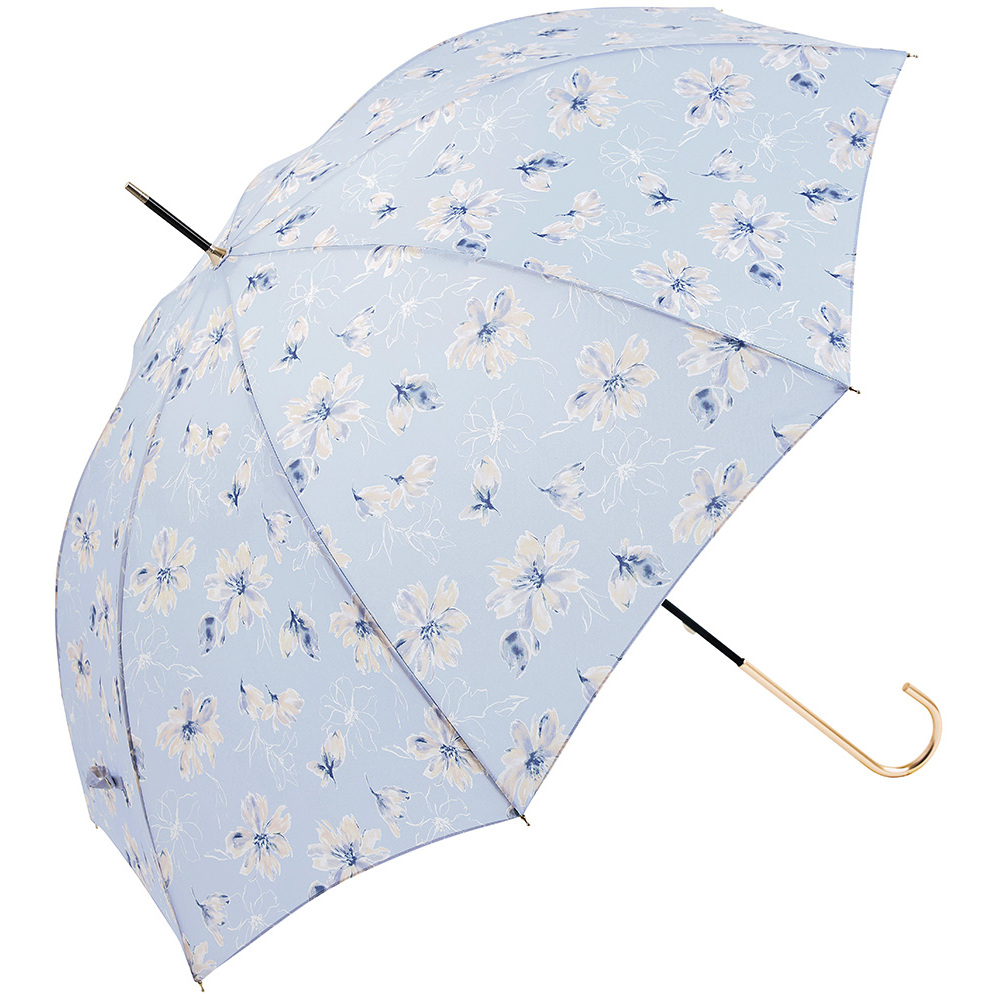 傘 レディース 長傘 通販 晴雨兼用 日傘 uvカット おしゃれ かわいい ブランド because ビコーズ 58cm 手開き 雨傘 雨晴兼用傘 かさ 婦人傘 アンブレラ 傘 | because | 10