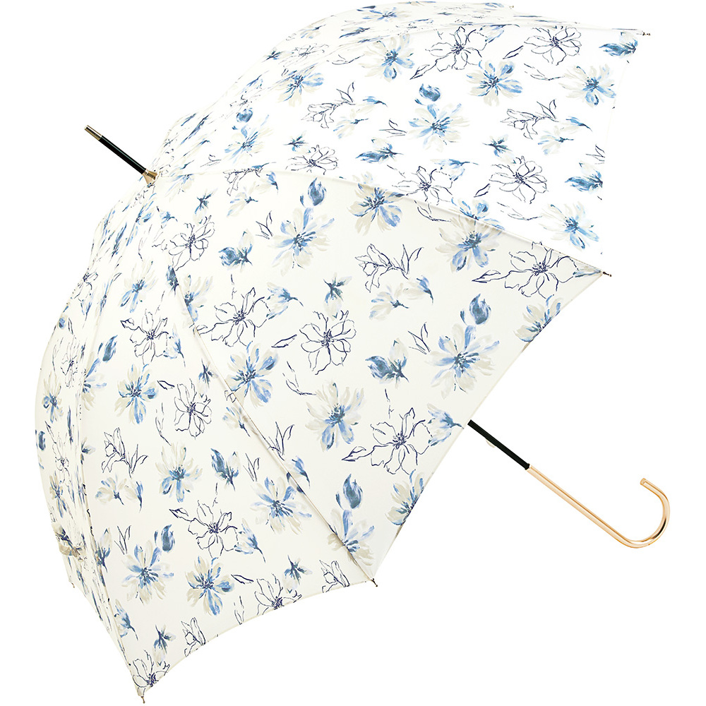 傘 レディース 長傘 通販 晴雨兼用 日傘 uvカット おしゃれ かわいい ブランド because ビコーズ 58cm 手開き 雨傘 雨晴兼用傘 かさ 婦人傘 アンブレラ 傘 | because | 12