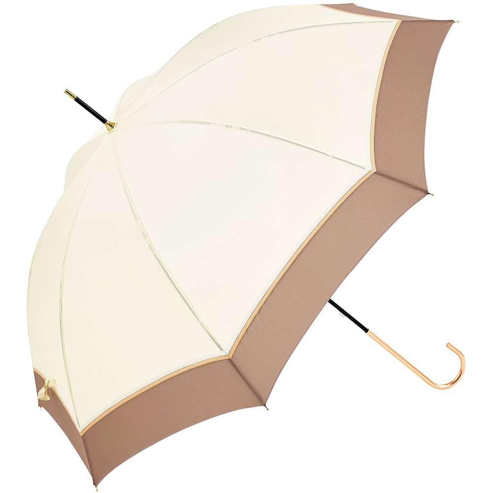 ビコーズ because ビコーズ 長傘 レディース 58cm 通販 晴雨兼用傘 雨傘 日傘 傘 日よけ 日除け UVカット 紫外線カット かわいい 上品 おしゃれ 撥水 通勤 | because | 10