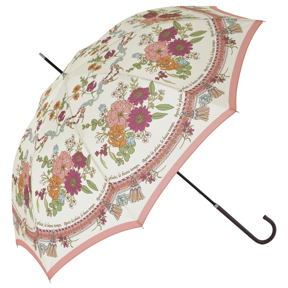 ビコーズ because ビコーズ 長傘 レディース 58cm 通販 晴雨兼用傘 雨傘 日傘 傘 日よけ 日除け UVカット 紫外線カット かわいい 上品 おしゃれ 撥水 通勤 | because | 02