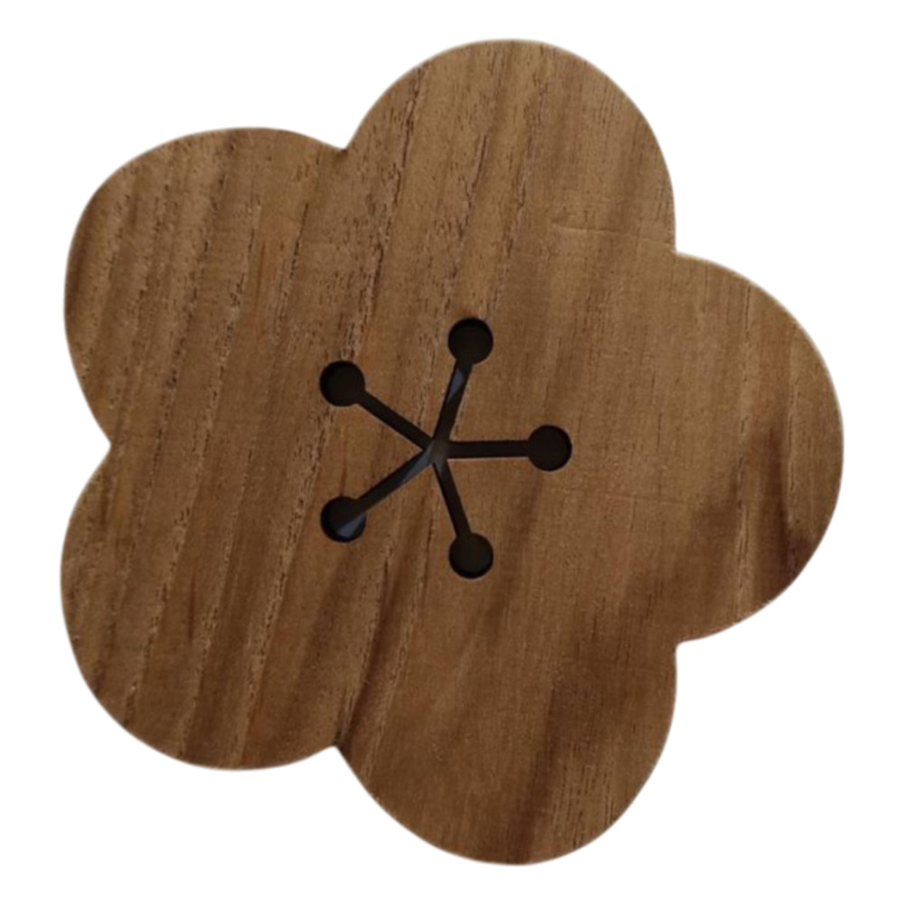 コースター 木製 通販 木製コースター 茶托 茶たく コップ敷き トレー 木 トレイ 菓子皿 小物置き おうちカフェ インテリア キッチン雑貨 贈り物 ギフト |  | 06