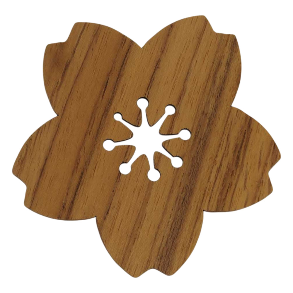 コースター 木製 通販 木製コースター 茶托 茶たく コップ敷き トレー 木 トレイ 菓子皿 小物置き おうちカフェ インテリア キッチン雑貨 贈り物 ギフト |  | 08