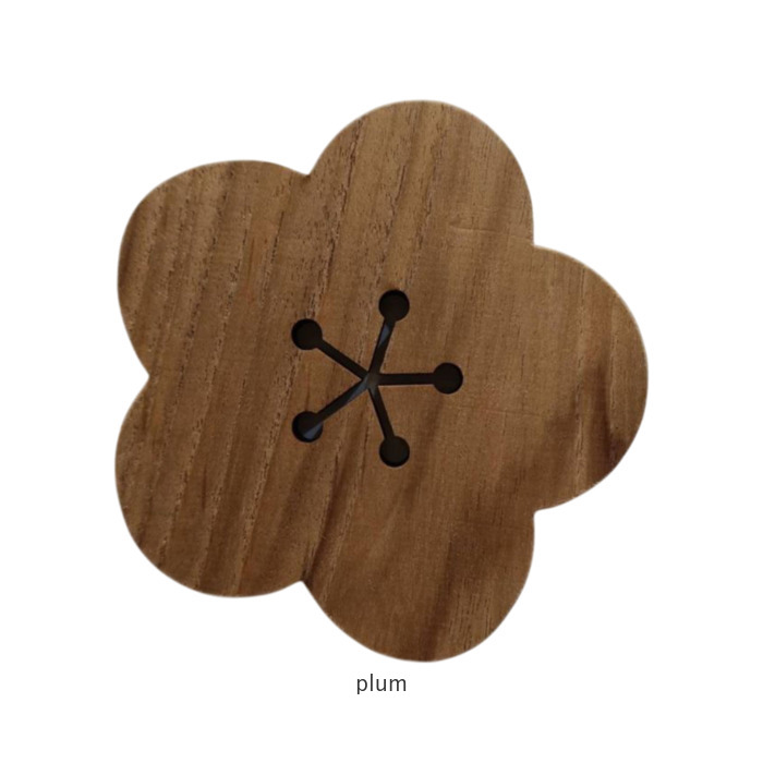 コースター 木製 通販 木製コースター 茶托 茶たく コップ敷き トレー 木 トレイ 菓子皿 小物置き おうちカフェ インテリア キッチン雑貨 贈り物 ギフト |  | 22