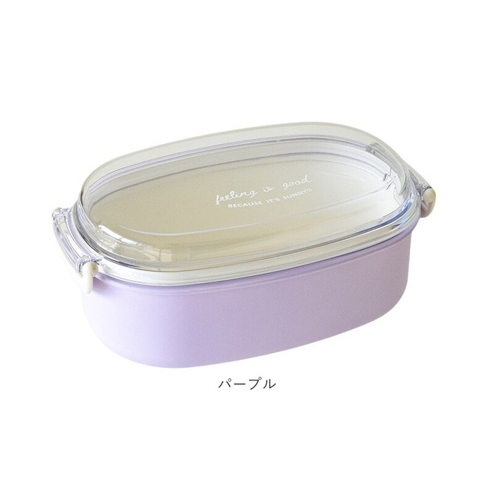 ドーム型 お弁当箱 600ml 通販 日本製 弁当箱 一段 ランチボックス 1段 お弁当 女子 大人 ふたを外して 電子レンジ対応 フタ以外 食洗機対応 おしゃれ |  | 23