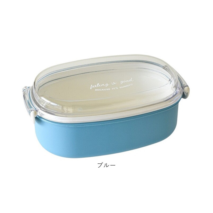 ドーム型 お弁当箱 600ml 通販 日本製 弁当箱 一段 ランチボックス 1段 お弁当 女子 大人 ふたを外して 電子レンジ対応 フタ以外 食洗機対応 おしゃれ |  | 26