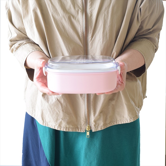 ドーム型 お弁当箱 600ml 通販 日本製 弁当箱 一段 ランチボックス 1段 お弁当 女子 大人 ふたを外して 電子レンジ対応 フタ以外 食洗機対応 おしゃれ |  | 14