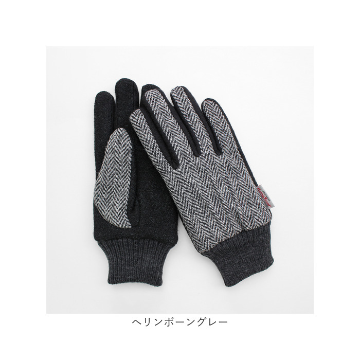 ハリスツイード 手袋 メンズ 通販 Harris Tweed グローブ 手ぶくろ メンズ手袋スマホ対応 メンズてぶくろ スマホ 対応 スマートフォン対応 ハリスツイード |  | 15