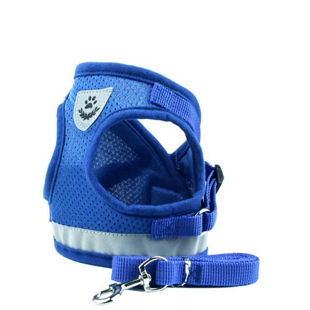 ハーネス 通販ハーネス 小型犬 中型犬 可愛い 抜けない リード セット お散歩 グッズ ペット用品 胴輪 反射板 マジックテープ 愛犬グッズ ペット用品  ハーネス | BACKYARD FAMILY | 01