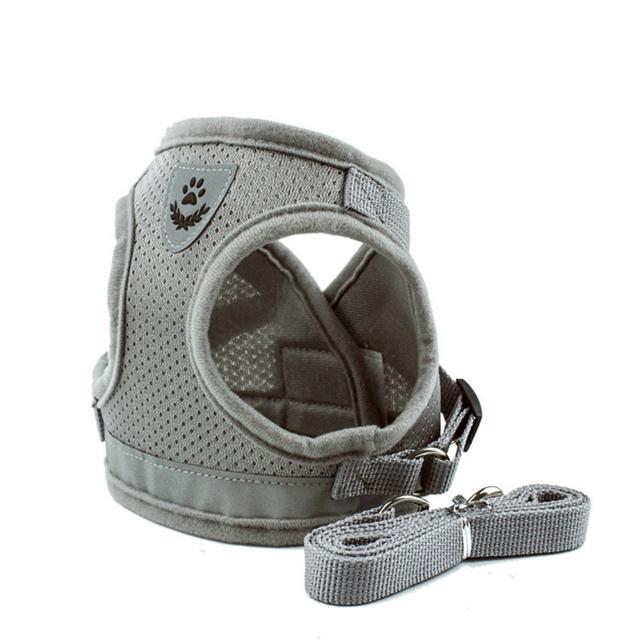 ハーネス 通販ハーネス 小型犬 中型犬 可愛い 抜けない リード セット お散歩 グッズ ペット用品 胴輪 反射板 マジックテープ 愛犬グッズ ペット用品  ハーネス | BACKYARD FAMILY | 04