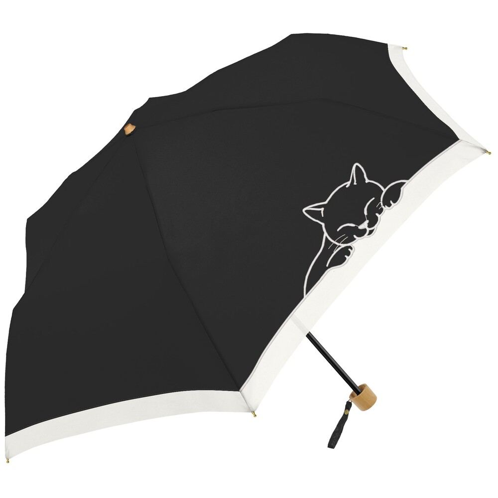 新品 近沢レース 晴雨兼用折りたたみ傘 ブラック 訳あり - メルカリ