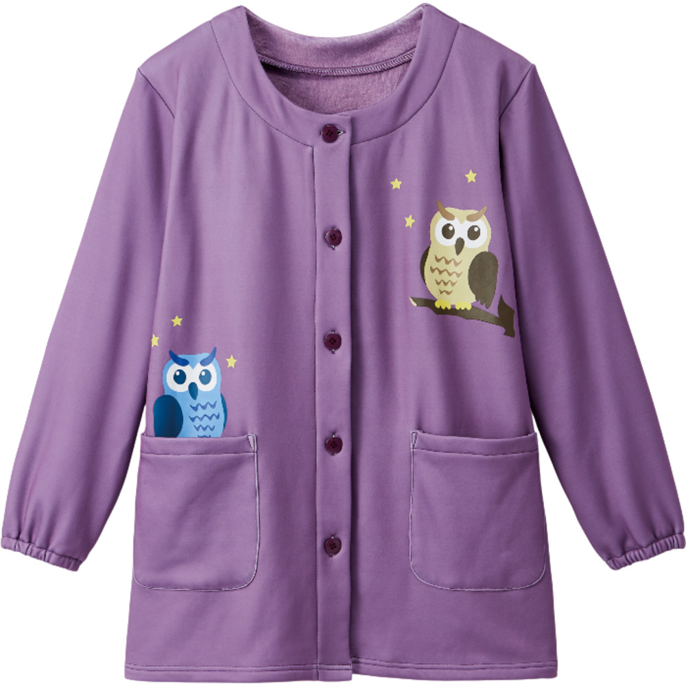 割烹着 暖かい 裏起毛 通販 かっぽう着 スモック 前開き 大人 エプロン レディース 長袖 袖付き あったか 秋 冬 秋冬 防寒 冬用 セルヴァン お尻 隠れる |  | 05