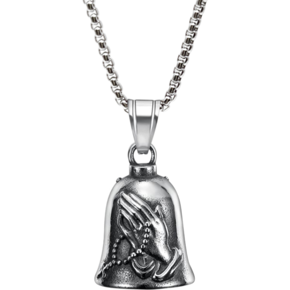 ネックレス ステンレス メンズ 通販 ロングネックレス メンズネックレス ペンダント ベルネックレス ステンレス製 バイカー ファッション アメカジ ネックレス |  | 07