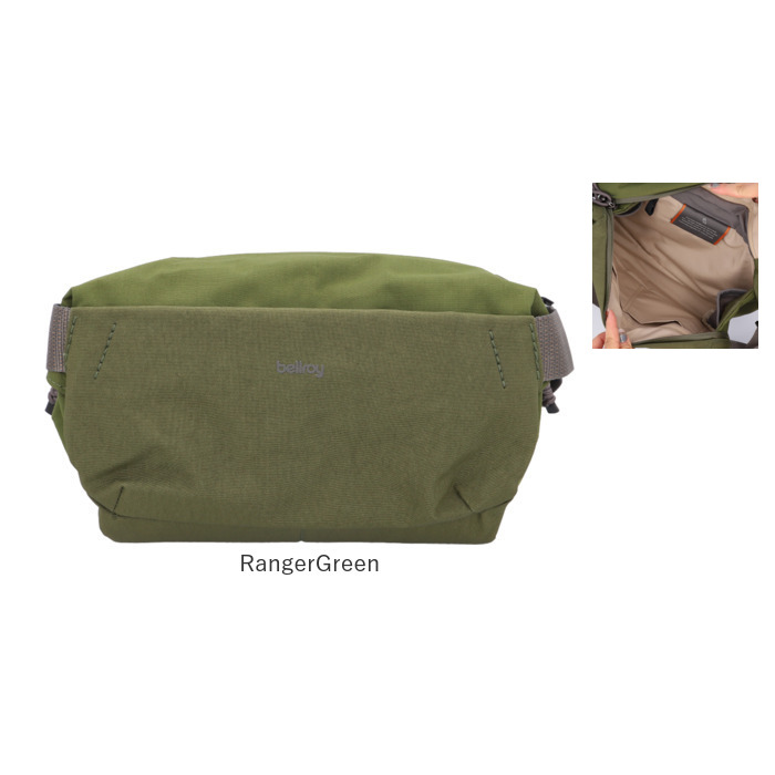 クロスボディバッグ Bellroy（ベルロイ） カーキ ベルロイ】ボディバッグ　ショルダーバッグ　耐水　9L 【Bellroy ショルダー ボディ バッグ バッグ