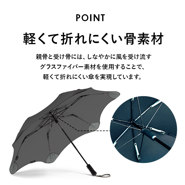 折りたたみ傘 頑丈 通販 BLUNT METRO ブラント メトロ 折り畳み傘 傘 かさカサ オートオープン 風に強い 耐風傘 男女兼用 シンプル 無地 おしゃれ 折りたたみ傘 |  | 21