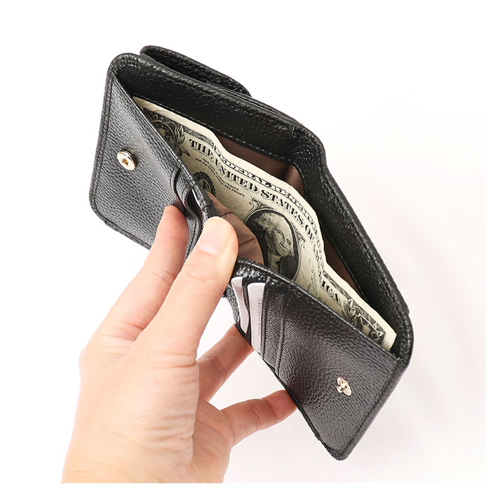 二つ折り財布 本革 通販 Blanc Pomm 財布 サイフ レディース メンズ 薄い財布 ミニ財布 お財布 ミニウォレット うすいサイフ 革 レザー 牛革 二つ折り財布 |  | 16