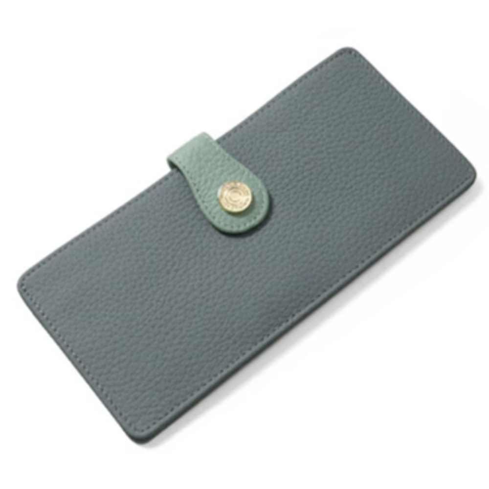 薄型財布 レディース 長財布 通販 財布 スリム 薄型 ロングウォレット お財布 さいふ サイフ 本革 レザー 薄い 軽い おしゃれ かわいい フラップベルト 薄型財布 |  | 03