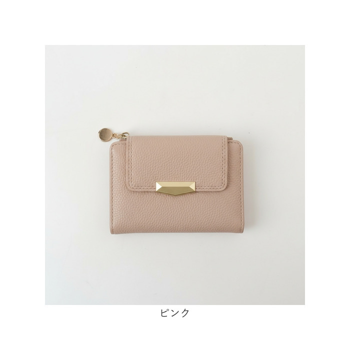 ブランポム 財布 BP-1093 通販 Blanc Pomme 本革 2つ折り 手帳型 二つ折り 折りたたみ財布 ミニ財布 コンパクト レディース 革 レザー 小銭入れ ブランポム | Blanc Pomme | 22