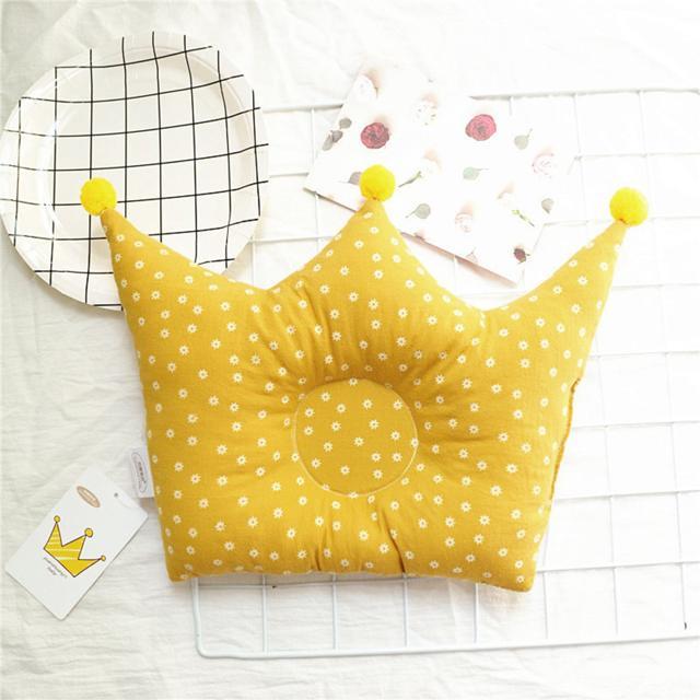 ベビー枕 通販 ベビーまくら 赤ちゃんマクラ 赤ちゃん ベビー 枕 まくら ピロー 綿 コットン クラウン クラウン型 王冠 王冠型 かわいい おしゃれ 0歳 1歳 | ブランド登録なし | 07