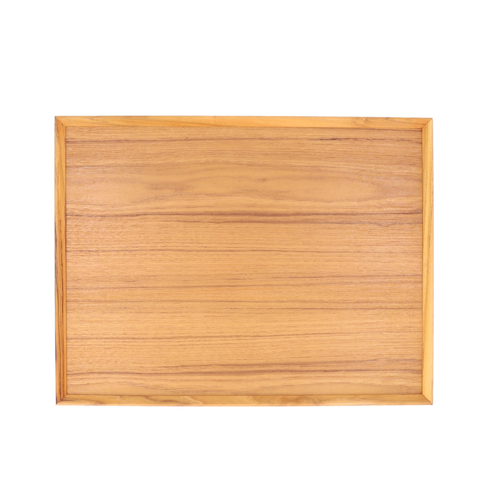 トレー 木製 通販 スタックトレイ XLサイズ トレイ 約 320×420mm お盆 チークトレー おぼん プレート ウッドトレー カフェトレー おしゃれ かわいい トレー |  | 01