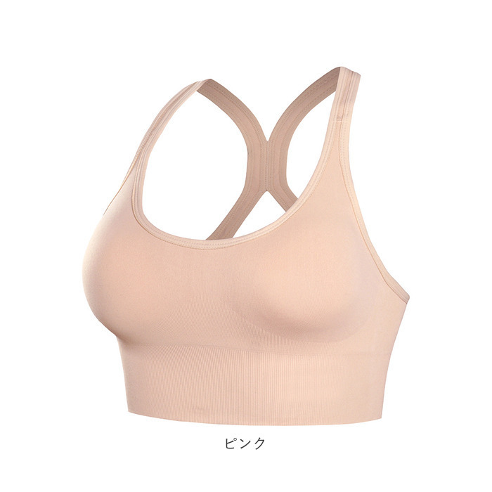 アメリカ購入　pink 高級ヨガ　運動ブラ　超高級グレー　スペシャル　Sサイズ bra6133_13.jpg