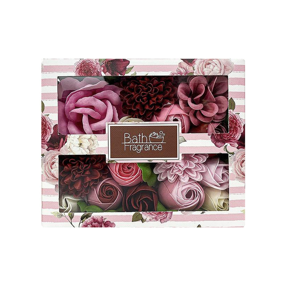 ソープフラワー 通販ソープフラワー ボックス 入浴剤 ブリッランテ Brillante フラワーボックス 花の形 花びら 造花 ギフト 石鹸 せっけん ソープフラワー | ブランド登録なし | 01