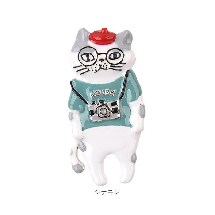 ブローチ 親指サイズ アニマル 通販 バッジ 親指サイズのブローチ アクセサリー ジュエリー 飾り 小さい 小さめ ミニ 動物 コンパクト かわいい 可愛い ブローチ |  | 20