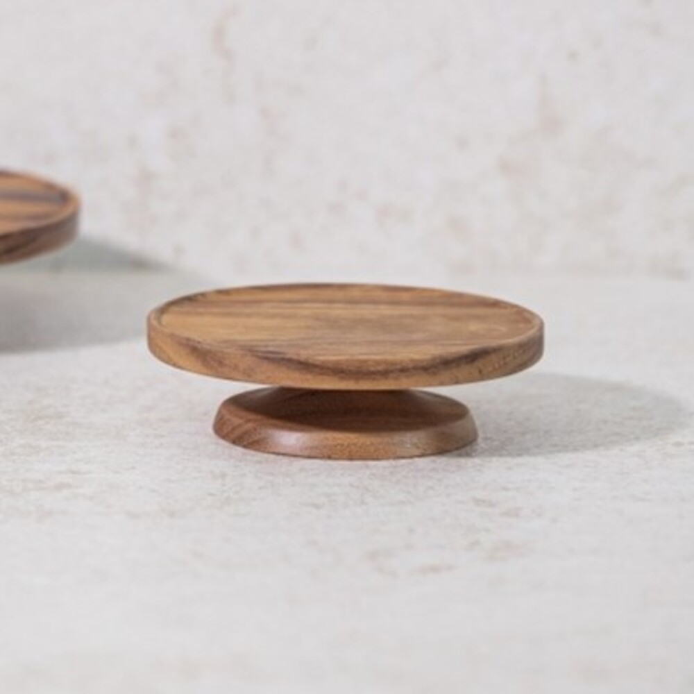 ケーキスタンド 木 通販 ウッドコンポート ロータイプ コンポート 皿 ケーキ台 木製 ディスプレイ 小物置き インテリア 脚付きトレイ おしゃれ ケーキスタンド |  | 01