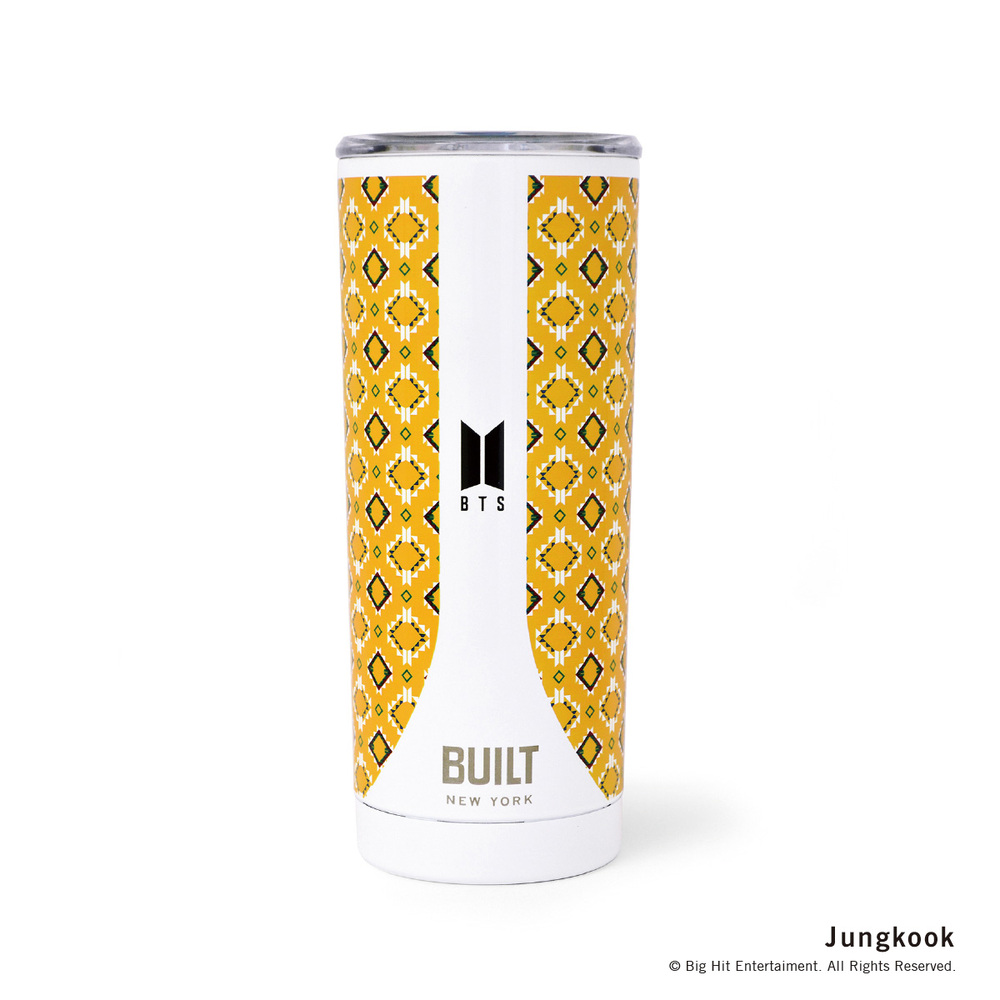 ステンレスタンブラー おしゃれ 蓋 ふた 591ml BTS×BUILT ボトル ビルト 防弾少年団 ステンレスボトル BTSボトル｜backyard｜03