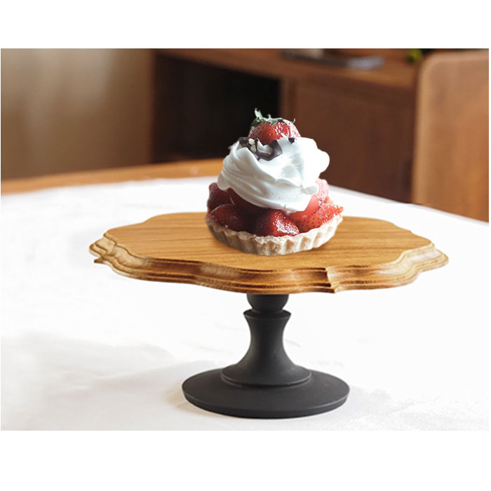 ケーキスタンド ゴシック 通販 Cake Stand コンポート皿 ケーキプレート プレート 皿 スタンド ケーキトレー gothic 木 ウッド セパレートタイプ ケーキスタンド | BACKYARD FAMILY | 10