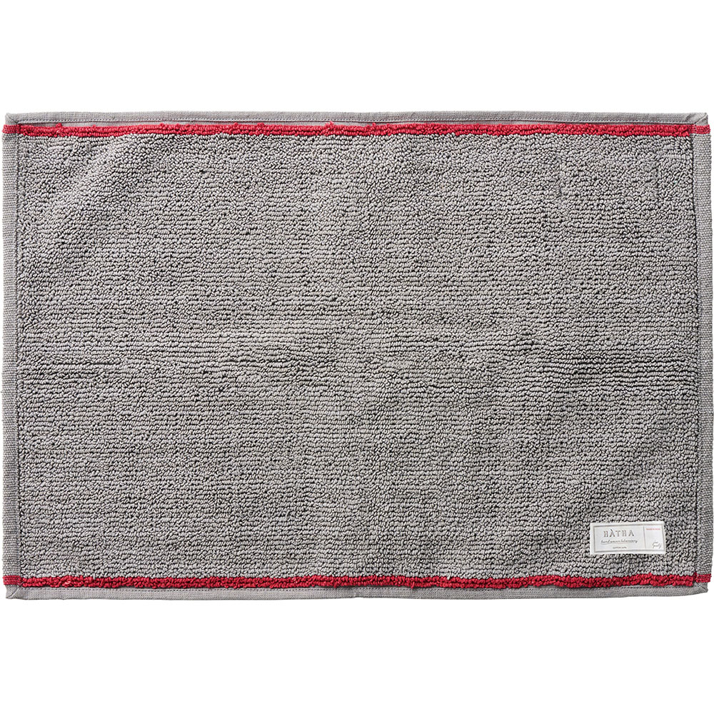 バスマット 通販バスマット かわいい おしゃれ カラフル シンプル ストライプ バイカラー 手織り仕様 綿 コットン100% Sally サリー Armi アルミ 足ふきマット |  | 03