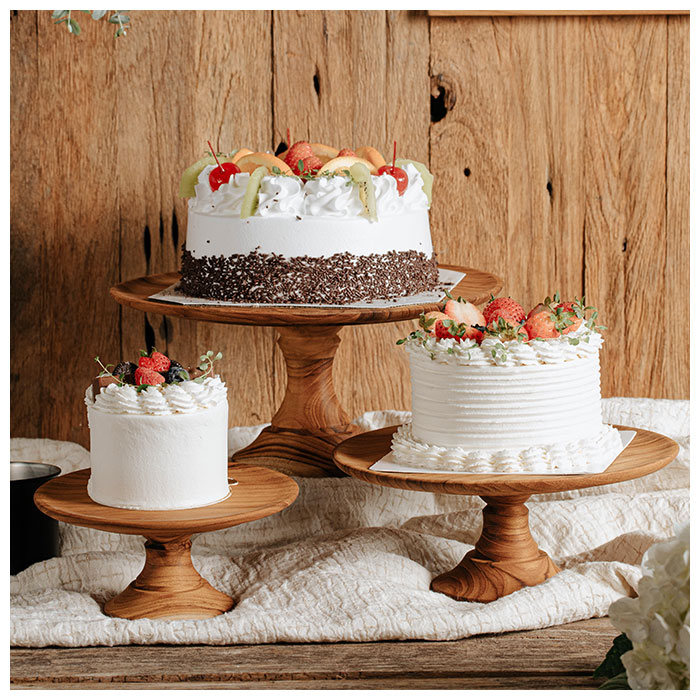 ケーキスタンド 木 l 通販 木製 大皿 コンポート 皿 ケーキプレート ケーキトレー ケーキ スタンド 可愛い お皿 プレート ケーキ皿 オードブル
