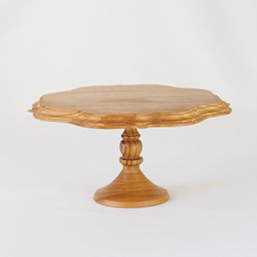 ケーキスタンド ゴシック S 通販 Cake Stand コンポート皿 ケーキプレート プレート 皿 食器 スタンド ケーキトレー gothic 木 ウッド キッチン ケーキスタンド | BACKYARD FAMILY | 01