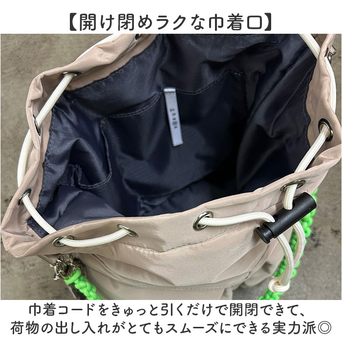 cheek バッグ チーク C23003 通販 トートバッグ 2way トート ショルダーバッグ 斜めがけバッグ 巾着バッグ 巾着型ショルダーバッグ レディース | Cheek | 16