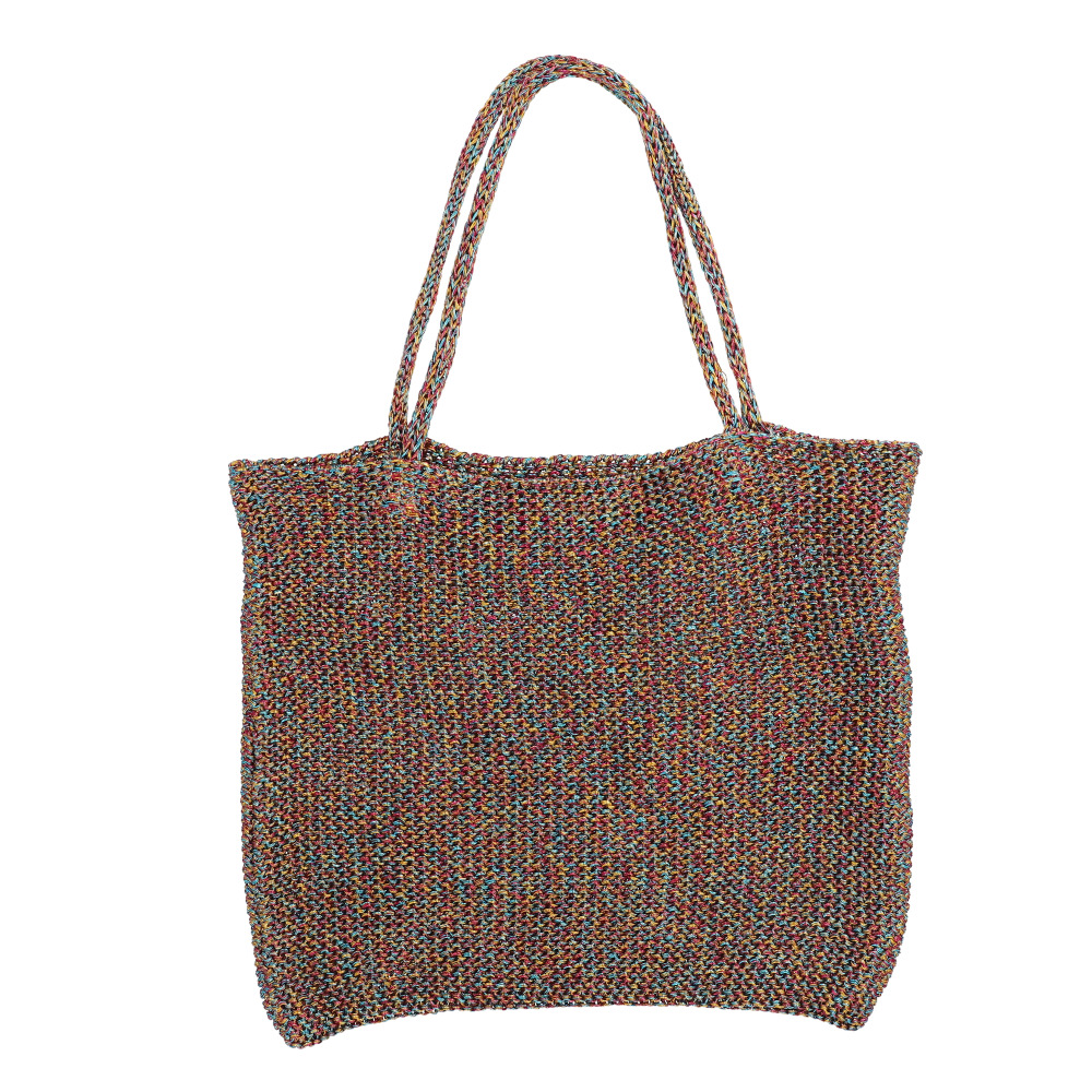 cachecache カシュカシュ トートバッグ ラメ糸 通販 トートバック トート 手提げ 肩掛け サブバッグ サブバック クロッシェトートバッグ 折り畳み | cache cache | 05