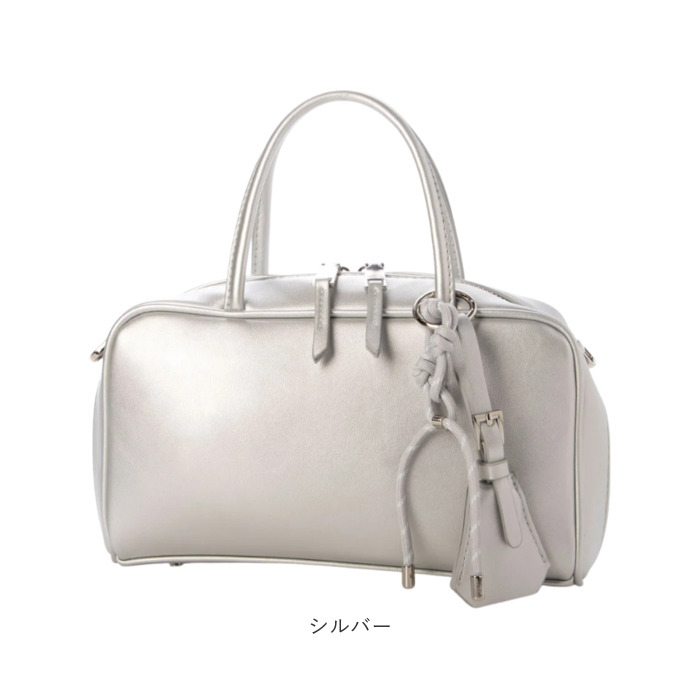 カシュカシュ cachecache バッグ 10-00-02970 通販 ボストンバッグ チャーム付横長ボストン 手提げ ボストンバック レディース カシュカシュ |  | 21