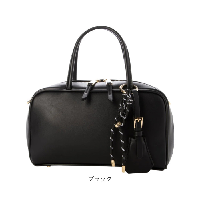 カシュカシュ cachecache バッグ 10-00-02970 通販 ボストンバッグ チャーム付横長ボストン 手提げ ボストンバック レディース カシュカシュ |  | 22