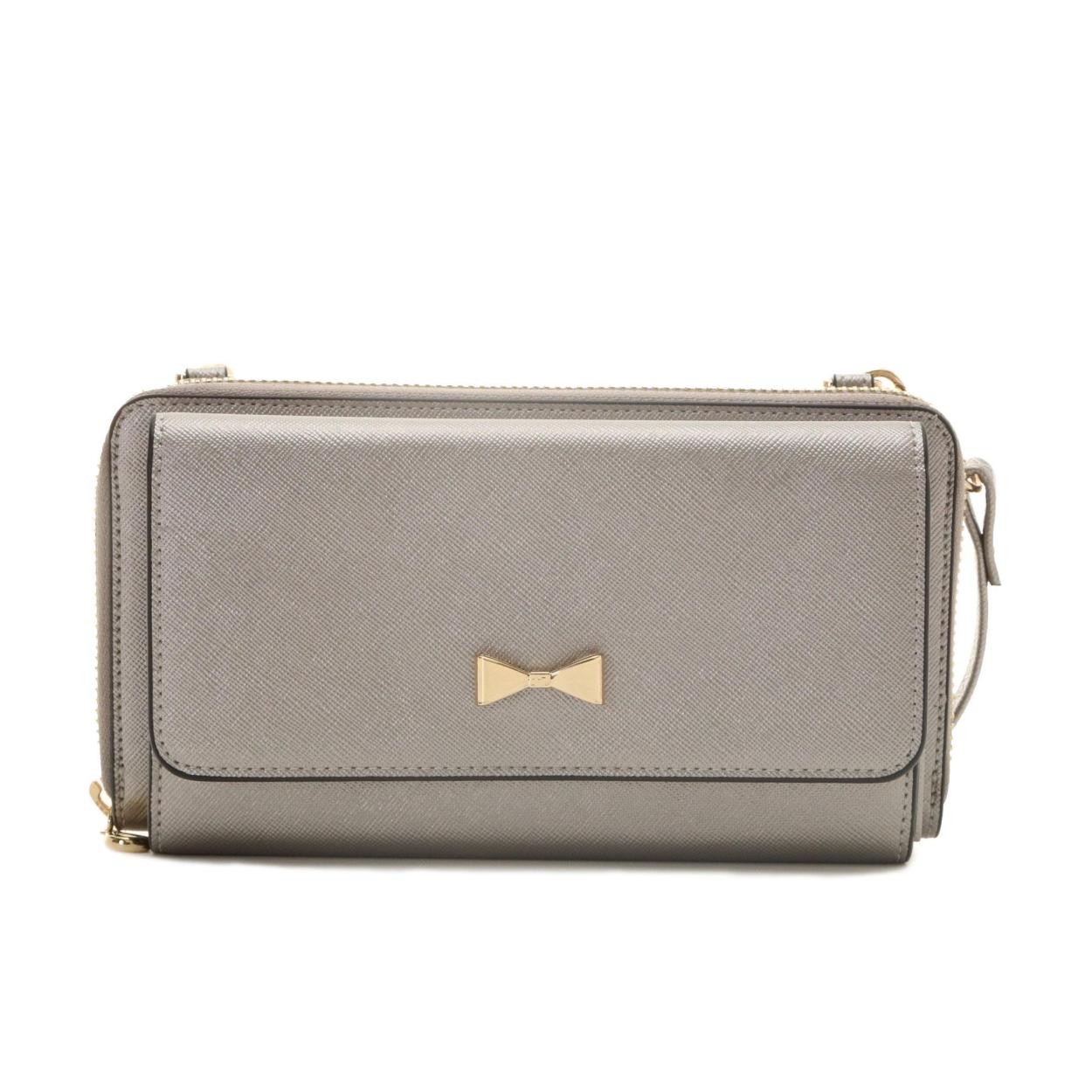 お財布ポシェット レディース ママ 大容量 お財布バッグ ショルダー お財布ショルダー 財布 小銭入れ 斜め掛け 多機能 ハンドバッグ cachecache カシュカシュ |  | 02