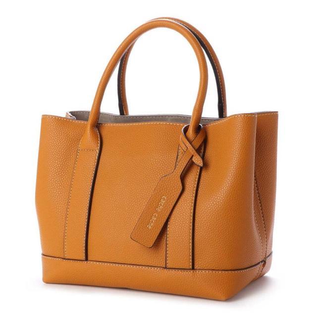 カシュカシュ バッグ 通販 トートバッグ レディース フェイクレザー 合皮 パーテーショントート 通勤 通学 ハンドバッグ 小さめ コンパクト 整理 カシュカシュ | cache cache | 04